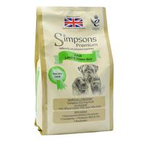 Simpsons Premium Adult Lamb & Rice - šunų maistas, ėriena ir ryžiai
