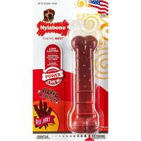 Nylabone Extreme - Tekstūruotas jautienos džiovintas mėsainis - dantų kramtukas šunims, džiovintos jautienos skonis