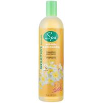 Pet Silk Spa Formula Hawaiian Plumeria šampūnas - antistatinis šampūnas, mažinantis šėrimąsi su Lei gėlės aromatu, koncentratas 1:16