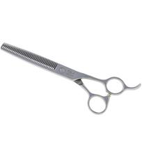 Shernbao Three Star Thinner - retinimo žirklės kirpimui, vienpusės, pagamintos iš grūdinto plieno, tiesios su 36 dantukais