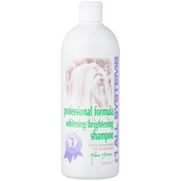 1 All Systems Professional Formula Whitening Shampoo - šampūnas, pašalinantis visų kailių spalvos pakitimus