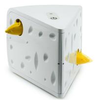 PetSafe Cheese Automatic Cat Toy - interaktyvus žaislas katėms, sūris su pelėmis
