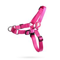 Dashi Solid Front Harness Pink - nesitraukiantys norvegiški šunų pakinktai, rožiniai