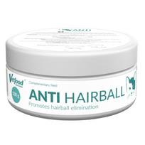 Vetfood Anti Hairball - plaukų kamuoliukų kontrolės preparatas katėms, milteliai nuo plaukų kamuoliukų