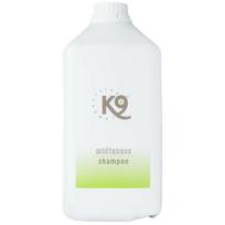 K9 Whiteness šampūnas - alavijų šampūnas šviesios spalvos kailiui šunims, katėms ir augintiniams, koncentratas 1:10 - 2.7L