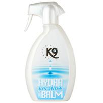 K9 Horse Hydra Keratin+ neišplaunamas balzamas - drėkinantis baltyminis ir keratino purškiklis arkliams