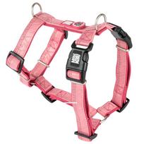 Max&Molly Comfort Harness Matrix 2.0 Rose - minkštas šunų pakinktų diržas su QR identifikatoriumi ir reguliuojamu dydžiu, pastelinė rožinė