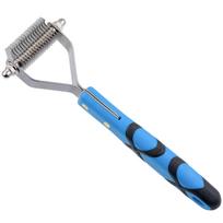 Groom Professional Extra Fine Coat Rakes - kabliukų kirpimo įrankis su plastikine rankena, 20 kabliukų / tarpų