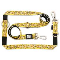 Max & Molly Multi-Leash Monkey Maniac - reguliuojamas pavadėlis šunims, įdomus raštas, 200 cm