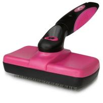 Bugalugs Slicker Brush - šepetys šunims ir katėms, su įtraukiamais dantukais