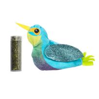 KONG Cat Refillables Catnip Hummingbird - kačių žaislas su katžole, blizgantis kolibris su katžolės atsargomis