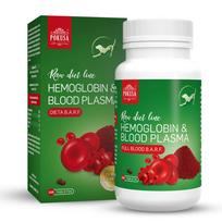 Pokusa RawDietLine Hemoglobinas ir kraujo plazma 120tbl. - papildas, skirtas geležies ir amino rūgščių trūkumams šunų ir kačių racione spręsti.