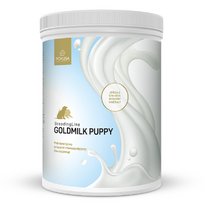 Pokusa BreedingLine GoldMilk Puppy - pilnavertis pieno pakaitalas šuniukams, nuo pirmos gyvenimo dienos, turtingas DHA