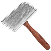 Show Tech Slicker Brush Rosewood M - pudelio šepetys, pagamintas iš raudonmedžio