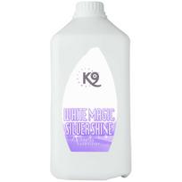 K9 White Magic Silver Shine Spray - daugiafunkcis kondicionierius arkliams, baltam ir sidabriniam kailiui - 2,7 l