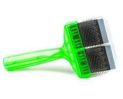 ActiVet Pro Brush Soft - minkštas, dvipusis ir lankstus šepetys veislėms su mažu pavilniu, ilgiems/šilkinams plaukams - didelis 9 cm
