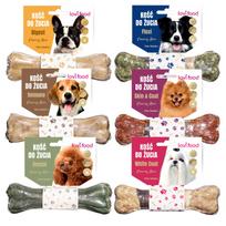 Lovi Food Chewing 6x 115g - funkcinių skanėstų rinkinys, kramtomieji kaulai šunims 17 cm