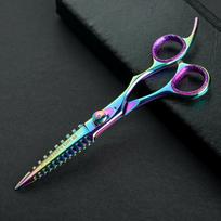 Excalibur Shears Predator Colorful - labai aštrios kirpimo žirklės, tiesios