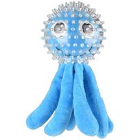 Flamingo Squid - pliušinis aštuonkojis šunims su kramtuku ir cypsinčiu žaislu