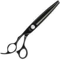Geib Black Pearl Lefty Blender 7.5 - 7.5 vienpusės retinimo žirklės kairiarankiams, 47 dantys