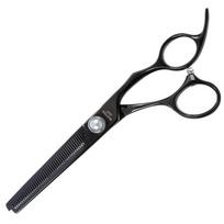 Geib Black Pearl Thinners - profesionalios vienpusės retinimo žirklės, pagamintos iš kobalto plieno - 47 dantys