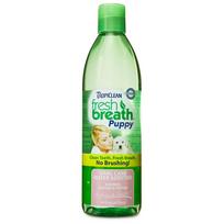 Tropiclean Water Additive Fresh Breath Puppy - natūralus vandens priedas šuniukų burnos higienai