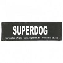 Julius - K9 Superdog Patch 2 vnt. - lopai Julius pakinktams, su Velcro tvirtinimu