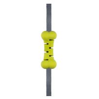 Nuzzle Puzzle Fling N Forage (36 cm) - guminis kaulas šunims su rankenomis mėtymui ir traukimui, skirtas skanėstams