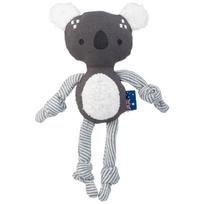 Resploot Cuddlers Koala Bear - pliušinis žaislas šunims, koala pagaminta iš perdirbtų medžiagų, su cypliuku