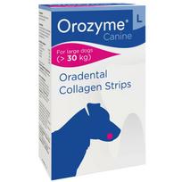 Orozyme Oradental Kolageno Juostelės - kolageno dantų kramtukai dideliems šunims