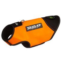 Julius - K9 IDC Neopreno Šunų Drabužiai Oranžinė - neopreno striukė šunims, oranžinė su juoda - Mini - Mini