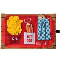 Nina Ottosson Activity Mat Fast Food Fun - sensorinis uostymo kilimėlis šunims