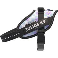Julius - K9 IDC Powerharness Cartoon - šuns pakinktai su atspindinčiais elementais, gėlių dizainas - Mini - Mini