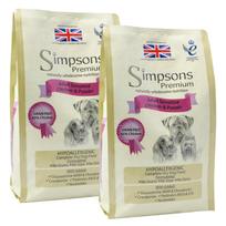 Simpsons Premium Adult Sensitive Chicken & Potato - maistas jautriems šunims, vištiena ir bulvės