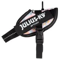 Julius - K9 IDC Powerharness Pretty - šunų pakinktai su atšvaitais, gėlių raštas