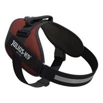 Julius - K9 IDC Powerharness Bordeaux - Rudas - aukštos kokybės šunų pakinktai, Bordo spalvos