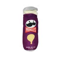 Record Pringles Dog Plush Toy - pliušinis žaislas šunims, traškučiai, su cypliuku