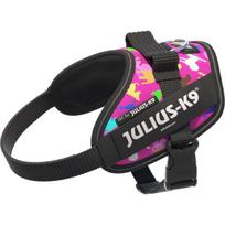 Julius - K9 IDC Powerharness Dogz - šuns pakinktai su atšvaitais, spalvingas šuniuko raštas