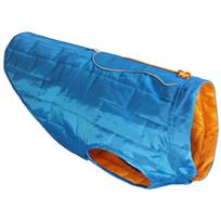 Kurgo Loft Jacket Mėlyna/Oranžinė - dvipusė vandeniui atspari striukė šunims, mėlyna/oranžinė