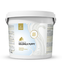 Pokusa BreedingLine GoldMilk Puppy - pilnavertis pieno pakaitalas šuniukams, nuo pirmos gyvenimo dienos, turtingas DHA