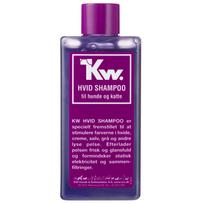 KW White Shampoo - šampūnas baltam, šviesiam ir sidabriniam šunų ir kačių kailiui, koncentratas 1:3