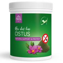 Pokusa RawDietLine Cistus - miltelių pavidalo cistuso lapai, žolelių papildas, palaikantis organizmą, šunims ir katėms