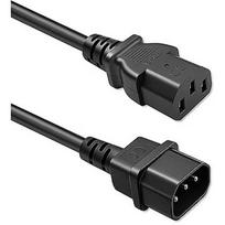 Qoltec Power cable IEC C13 C14 3x0.75mm2 Pure copper 2 54630