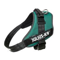 Julius - K9 IDC Powerharness Dark - aukštos kokybės petnešos šunims tamsiai žalios spalvos