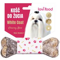 Lovi Food White Coat kramtomasis kaulas - Kramtomasis kaulas baltiems šunims, su menke