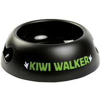 Kiwi Walker Juoda Dubenėlis - plastikinis šuns dubenėlis, neslystantis