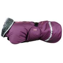 Toppa Pomppa Harness Jacket - labai šiltas žieminis paltas šunims, su diržo anga, slyvų spalvos