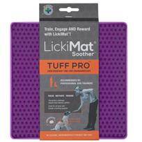 LickiMat Tuff Soother Pro - laižymo kilimėlis šunims ir katėms, treniruočių kilimėlis