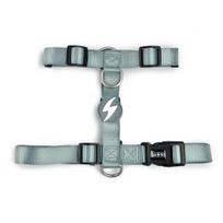 Dashi Solid Back Harness Grey - reguliuojami šunų apsauginiai pakinktai