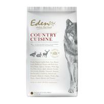 Eden Country Cuisine Dydis S - Šunų maistas mažų veislių šunims su antiena, ėriena, triušiena ir žvėriena